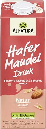 Alnatura Hafer-Mandel-Drink ungesüßt , 1l von Alnatura