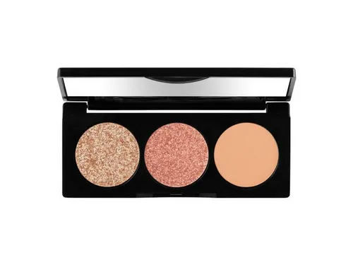 Bobbi Brown The Essentials Eyeshadow Trio Soft Coral - Lidschatten Palette mit 3 harmonischen Farbtönen, seidig matte und metallisch schimmernde Texturen, ideal für alltagstaugliche Looks und einfaches Verblenden.