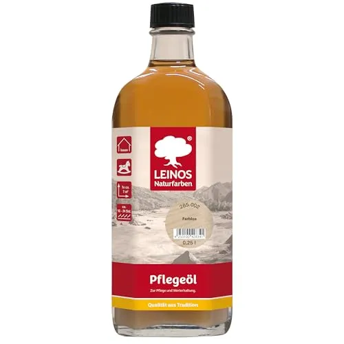 Leinos Pflegeöl/Reinigungsöl im Innenbereich; 0,25 Liter (1 L = 45,00 EUR),Nr.285