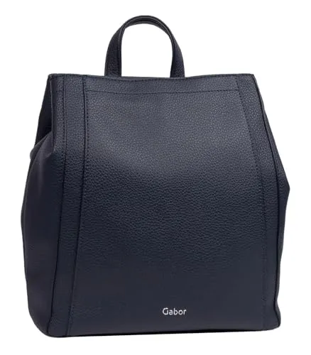 Gabor bags Bessy Damen Rucksack - Mittelgroß in Blau - Damen-Rucksackhandtaschen mit flexiblem Tragekomfort, inklusive verstellbaren Schulterriemen und praktischen Fächern für optimale Organisation.