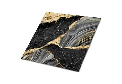 Tulup Selbstklebende Vinylfliesen 30x30 cm - 9 Stück - Vinylboden für einfache Renovierungen, selbstklebend, wasserfest und antibakteriell. Perfekt für Küche, Bad und Möbel mit einfacher Montage und zuschneidbar.