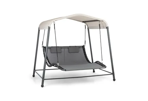 blumfeldt Palermo Doppel-Schaukel-Liege in grau von blumfeldt