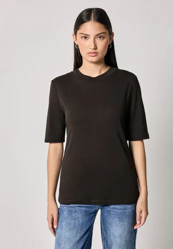 STREET ONE STUDIO Rundhalsshirt mit Rundhalsausschnitt