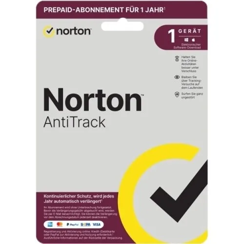 Norton AntiTrack 2026 – 1 Gerät