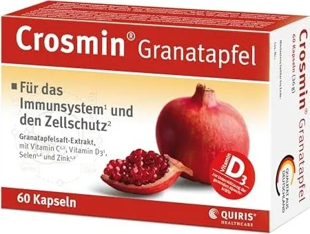 CROSMIN Granatapfel Kapseln 0,57 g