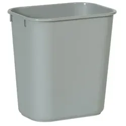 Rubbermaid Rechteckiger Abfallbehälter 12,9 L grau von Rubbermaid