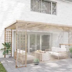 vidaXL Transparente Plane mit Ösen 5x8 m - Vielseitiger Schutz für Gartenmöbel - Poolzubehör: Strapazierfähige, wasserfeste PVC-Plane mit 100 % Transparenz und praktischen Ösen für einfache Befestigung. Ideal zum Schutz von Gartenmöbeln und Swimmingpools.