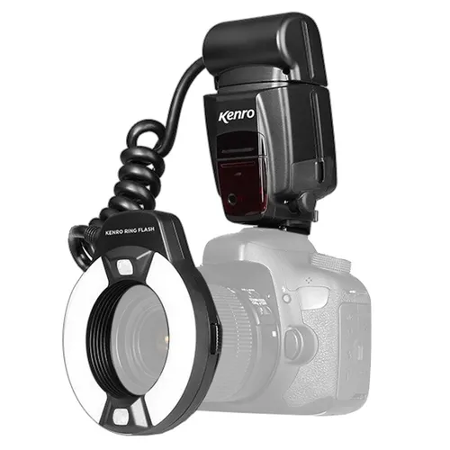 Kenro TTL Macro Ringblitz KFL201C für Canon von Kenro