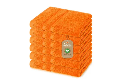 Handtücher Orange von Lavea