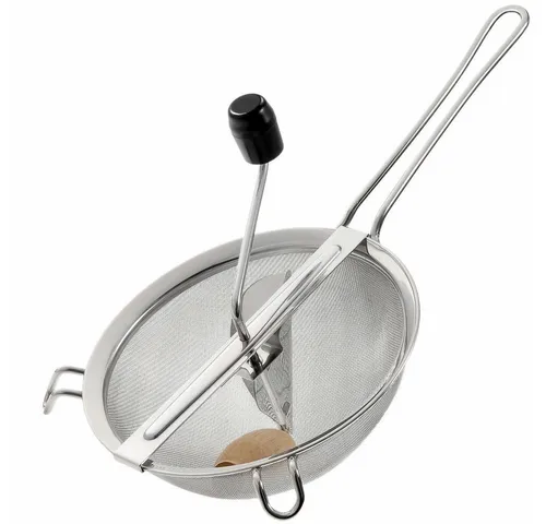 Westmark Passiersieb 20 cm - Freches Früchtchen - Entsafter für müheloses Passieren und Pürieren von Obst und Gemüse, mit praktischer Kurbel für einfache Handhabung und feine Ergebnisse.