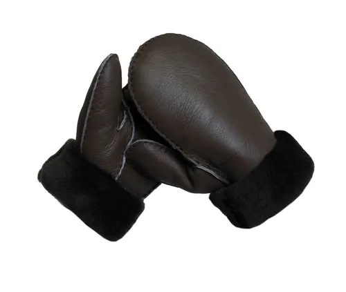 Handschuhe & Fausthandschuhe Braun von Reissner Lammfelle