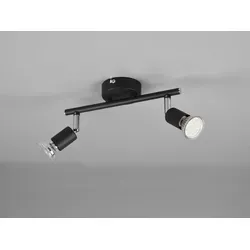 LED Wandstrahler 2 flammig Weiß Deckenstrahler für Flur & Treppenhausbeleuchtung