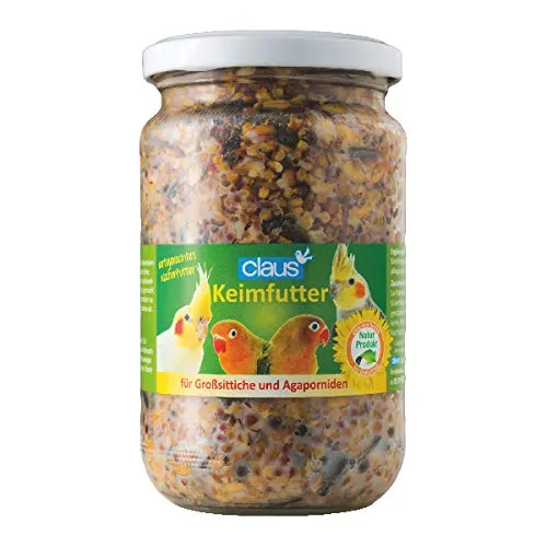 Claus Keimfutter für Großsittiche und Agaporniden 370ml