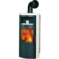 HARK Kaminofen »Vito WW GT ECOplus 14,2 KW« - Wasserführender Kaminofen mit 4,2 kW Nennwärmeleistung, Dauerbrand geeignet und automatischer Luftregelung für effiziente Wärme und Komfort in Ihrem Zuhause.