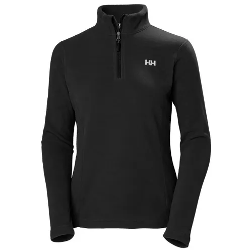 Helly Hansen Damen W Daybreaker 1/2 Zip Fleece - Schwarz, XS - Outdoor Freizeitjacke für Damen mit Polartec Material, 1/2-Zip-Konstruktion und flachen Nähten für optimalen Tragekomfort.