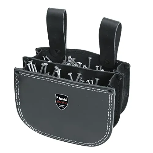 kwb Nageltasche für Dachdecker aus Leder von KWB