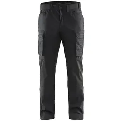 Blaklader 14591845 Service Hose – Schwarz, Größe C62 - Hochwertige Arbeitshose mit schnelltrocknenden Eigenschaften und Stretcheinsätzen für optimalen Bewegungsfreiraum, ideal für drinnen und draußen.