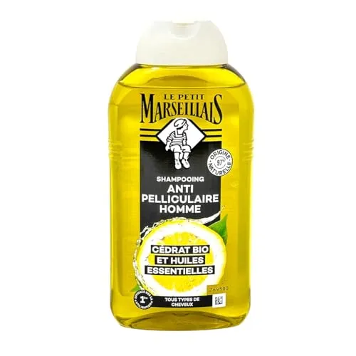 Le Petit Marseillais Antischuppen-Shampoo mit pflanzlichen Ölen für schnell fettendes Haar