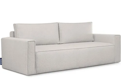 KONSIMO® 3-Sitzer NAPI Sofa mit Schlaffunktion in weiß von KONSIMO®