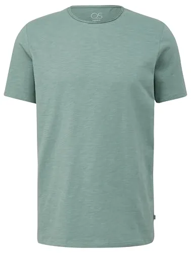 QS Herren 2141633 T-Shirt, Grün, XXL