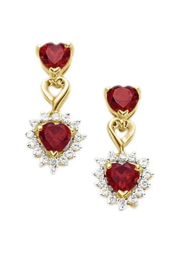 Ohrringe Rot von Firetti