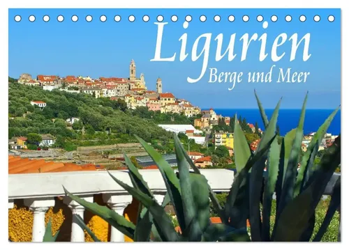 LianeM LianeM | Ligurien - Berge und Meer (Tischkalender 2026 DIN A5 quer),...