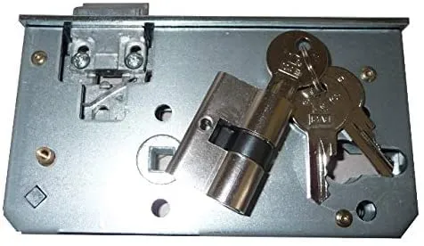 Schlosseinsatz + Schließzylinder + 3 Schlüssel