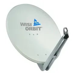 Wisi OA85G Satelliten Schüssel, 85cm lichtgrau - SAT-Antennen mit 85 cm Durchmesser, pulverbeschichtetem Aluminium und hohem Gewinn von 37 dB für optimale Signalqualität.