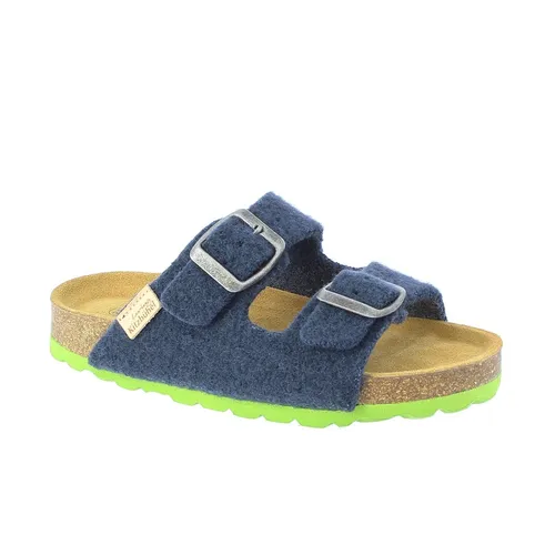 Living Kitzbühel Hausschuhe Wooly Wonder Kids dunkelblau Kinder (28-38), Größe Euro (US): 37
