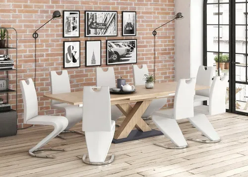 Mäusbacher Esstisch Komfort X (OTTOs Choice) - Der Mäusbacher Esstisch Komfort X überzeugt mit modernem Design und praktischer Ausziehfunktion. Ideal für gesellige Runden, bietet er Platz für Familie und Freunde. Pflegeleicht und robust, ist er der perfekte Mittelpunkt in jedem Essbereich.