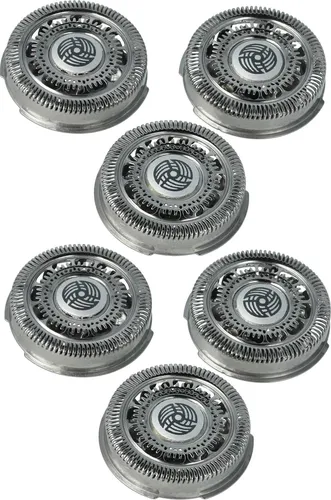 vhbw 6x Ersatz-Scherköpfe kompatibel mit Philips S7510, S7520, S7370 Elektrorasierer, ###ERRORS###Invalid REF tag: aspect 'Farbe-Titel'###ENDERRORS###