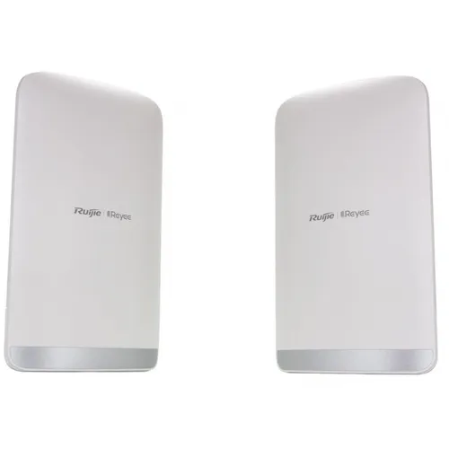 Reyee RG-EST350 V2 Wireless Bridge - 5km Reichweite - WLAN-Zubehör mit bis zu 5 km Reichweite und 2x Gigabit-Ports für blitzschnelle Datenübertragung. Ideal für Unternehmen, die eine zuverlässige drahtlose Netzwerkverbindung benötigen.