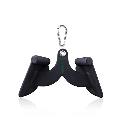 Rudergriff für Kabelmaschinen für zu Hause oder im Fitnessstudio, Kombi-Trizeps-Presskabelaufsätze, T-Stange, V-Stange, Bizeps-Curl, Trizeps-LAT-Klimmzugstange, Griff für das Rückenkrafttraining,A1