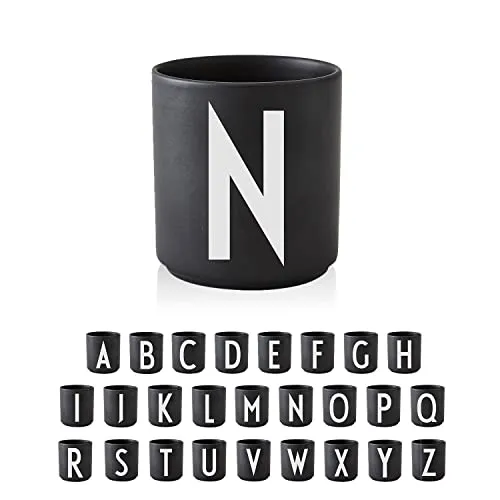 Kaffee- & Teebecher Schwarz von DESIGN LETTERS