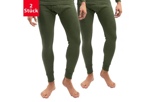 celodoro Funktionshose 2er Pack Herren Ski-Thermo Unterhose in grün von Celodoro