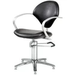 Comair Bedienungsstuhl Paris A schwarz, hydraulisch gebremste Pumpe