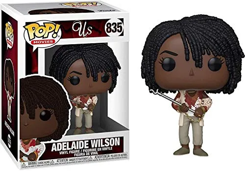 Funko POP! Movies: Us - Adelaide Wilson Vinyl-Sammelfigur - Chibi Figuren - 9,5 cm große Sammlerfigur aus hochwertigem Vinyl, ideal als Geschenk für Us-Fans und perfekt für die Vitrine.