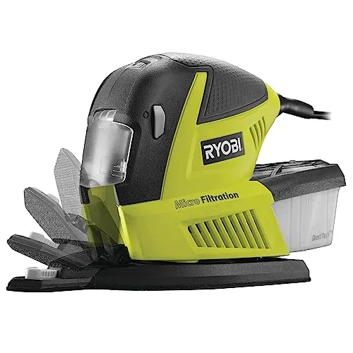 RYOBI Universalschleifer 180 W mit 30 Schleifmitteln