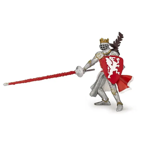 Papo 39386 Drachenkönig rot 9 cm Ritter und Burgen