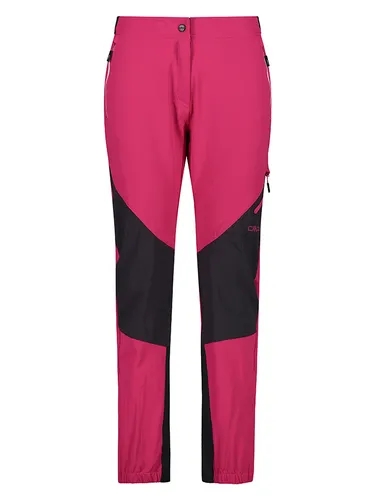CMP Funktionshose Pink, Größe 40 für Damen - Wanderhosen für Damen von CMP - wasserabweisend, atmungsaktiv und mit 4-Wege-Stretch für maximale Bewegungsfreiheit beim Outdoor-Sport.