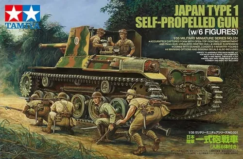 Tamiya 35331 1/35 Type 1 mit 6 Figuren von Tamiya