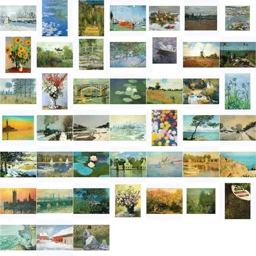 Kunstkarten-Komplett-Set Claude Monet