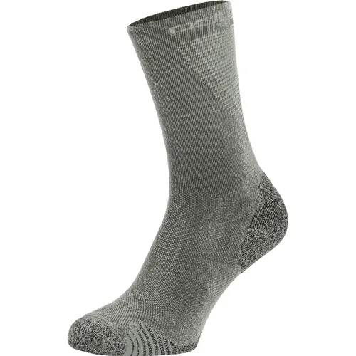 Odlo Active Warm Running Socks – Laufsocken für Trails und Laufstrecken - Unisex Laufsocken mit Ceramiwarm-Technologie, die deine Füße bis zu 3°C wärmer hält. Ideal für Trails, mit nahtlosem Zehenbereich und hervorragendem Feuchtigkeitsmanagement.