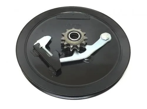 Riemenscheibe verstärkt komplett mit 11 Zähnen passend für MBK Mobylette, Motobecane – Antriebsritzel für verstärkte Kraftübertragung bei Mofa & Moped
