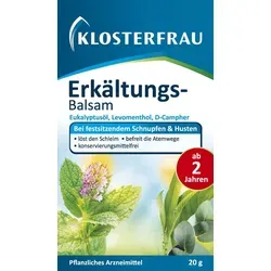 Klosterfrau Erkältungs-Balsam 20 G