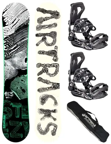 Airtracks Herren Snowboard Set Freeride Freestyle von Airtracks
