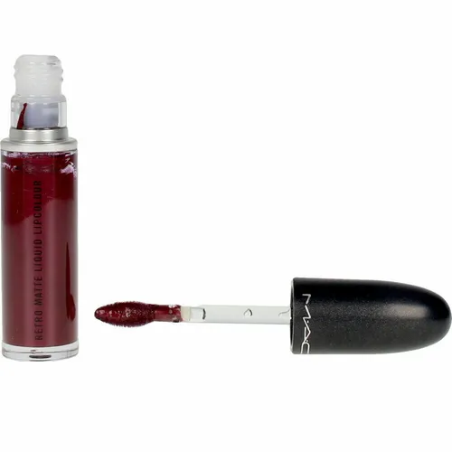 MAC Retro Matte Liquid Lipstick 128 Crowned Mat - Lippenstift in metallischer Ausführung, langanhaltend und sorgt für einen glamourösen Look.