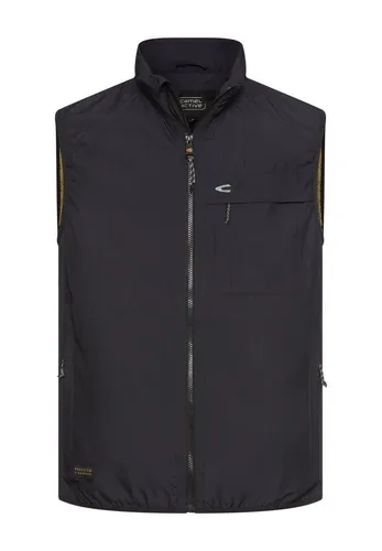 camel active Herren Outdoor Weste Dunkelblau, wasserabweisend, Größe 6XL
