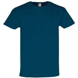 Fruit of the Loom RINGSPUN PREMIUM T in blau von Fruit of the Loom