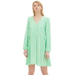 TOM TAILOR Denim Sommerkleid BABYDOLL ausViskose grün S (36)